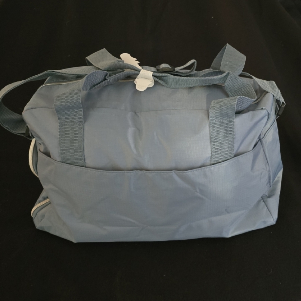 DSW Blue Duffel Bag Lightweight and Versatile